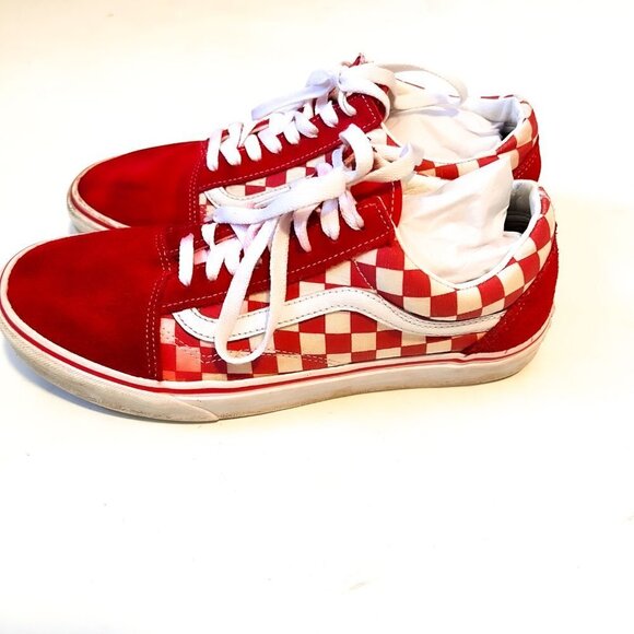 VANS Primary Check Old Skool Shoes Women's 10 Men's 8.5 - Picture 3 of 11